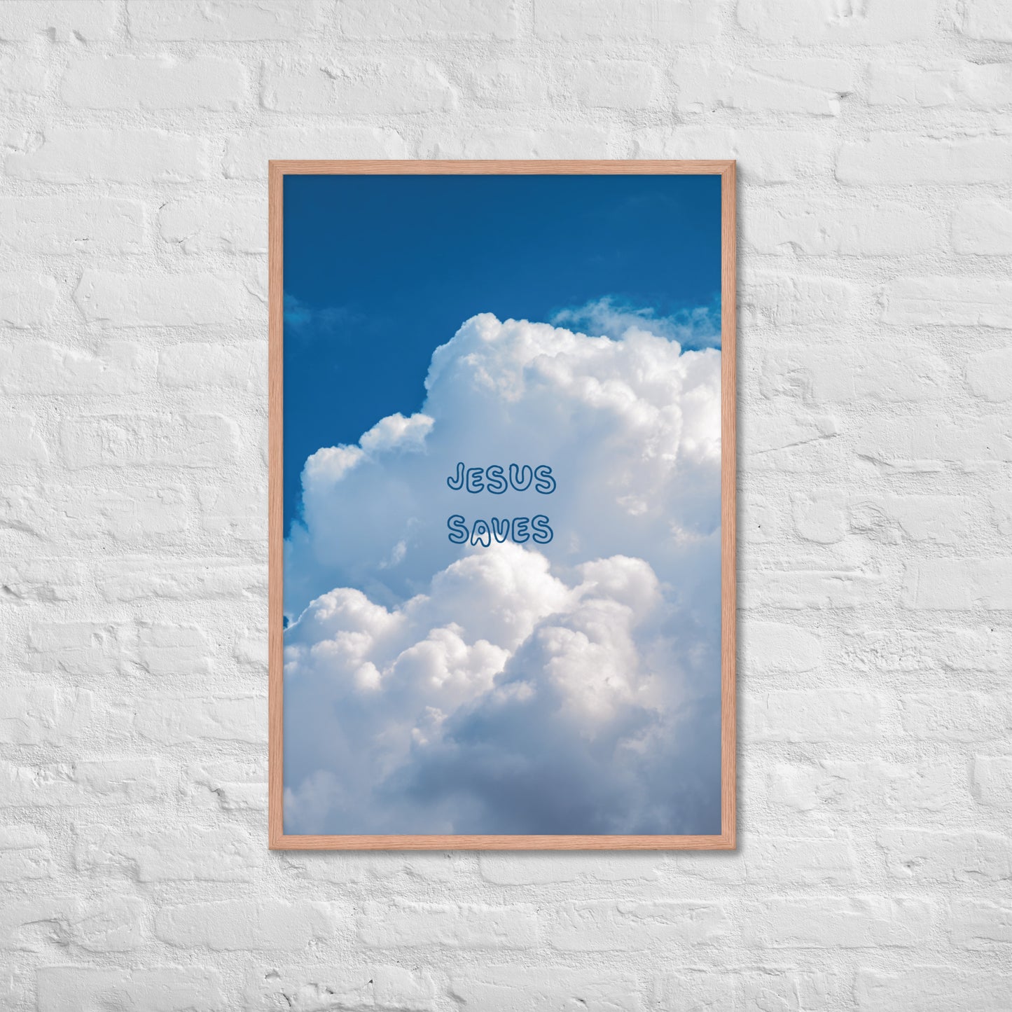 Jesus Saves print lifestyle 3