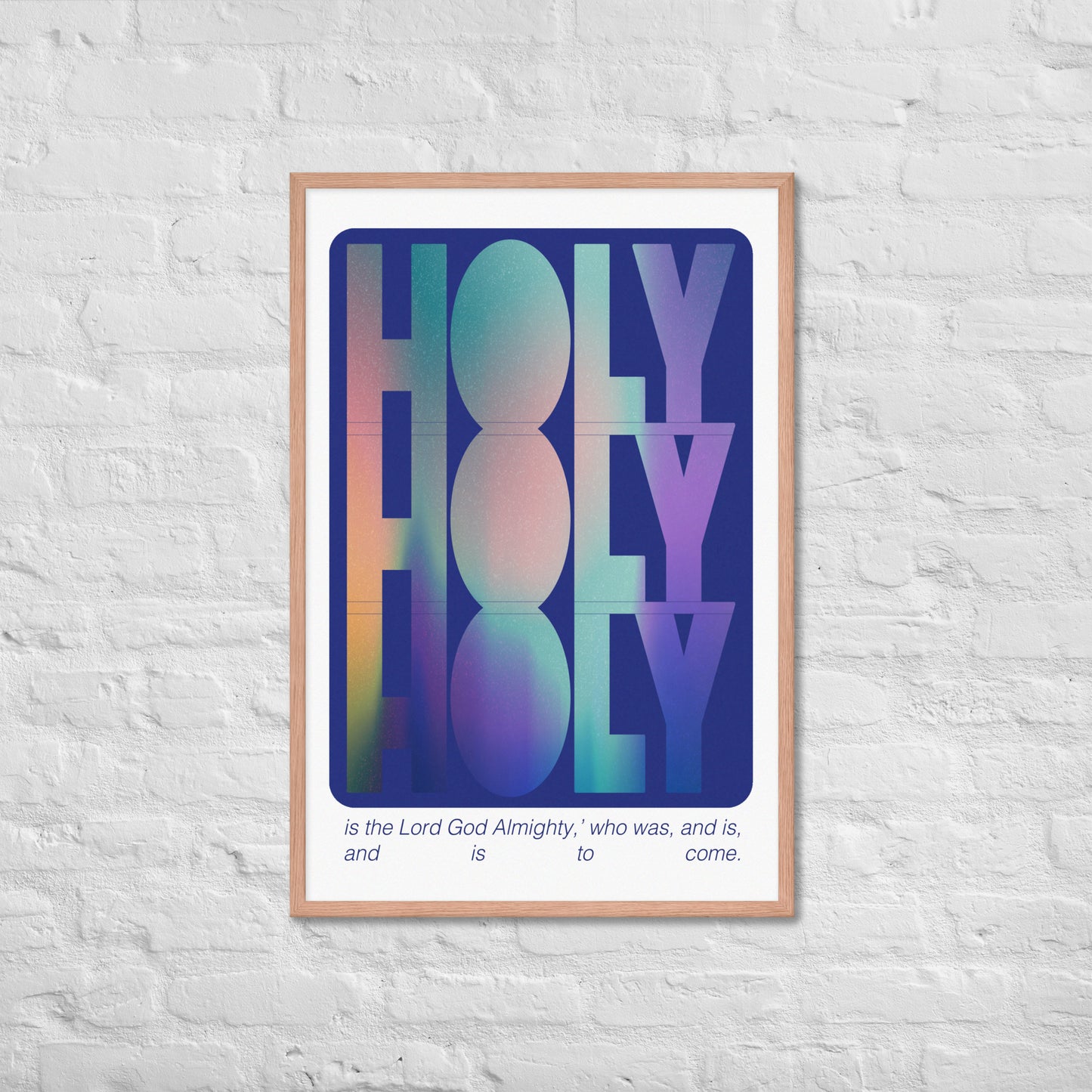 Holy Holy Holy print lifestyle 4