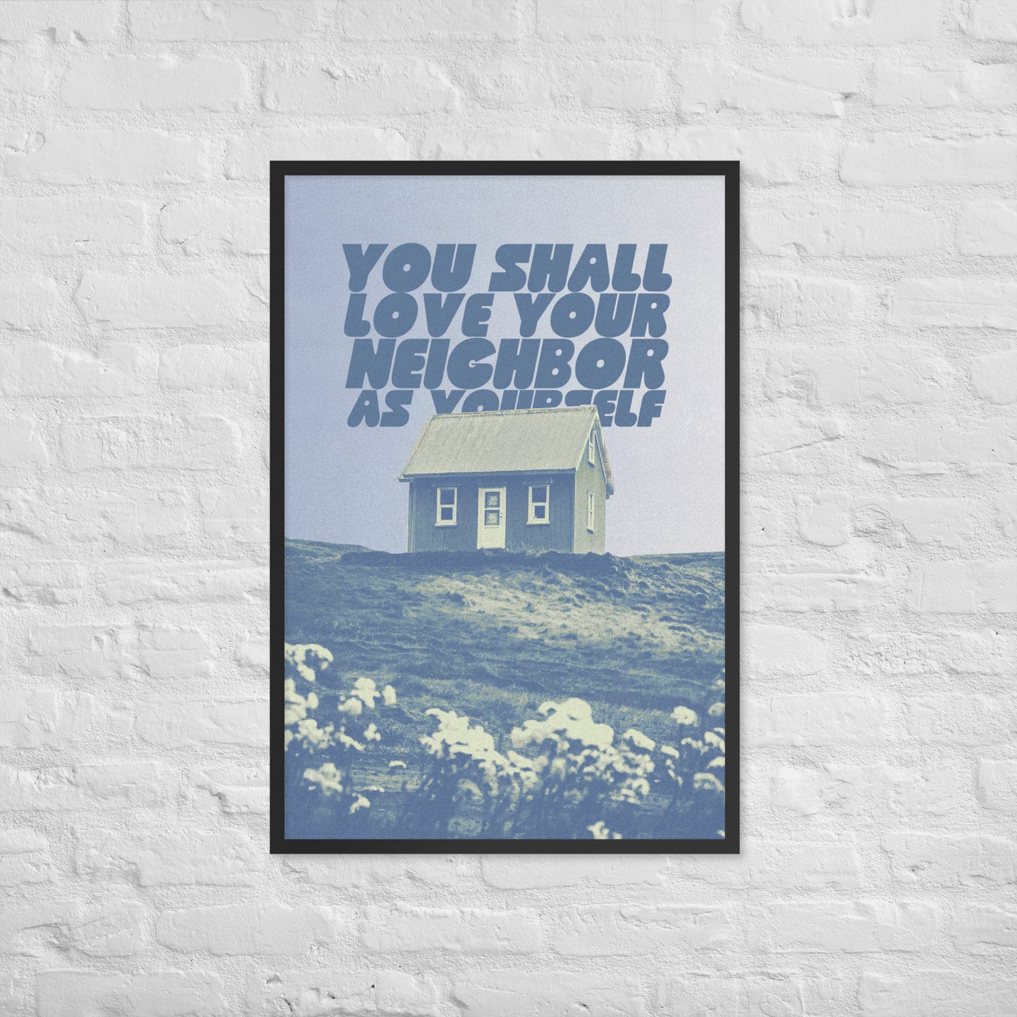 Love Thy Neighbour print lifestyle 3