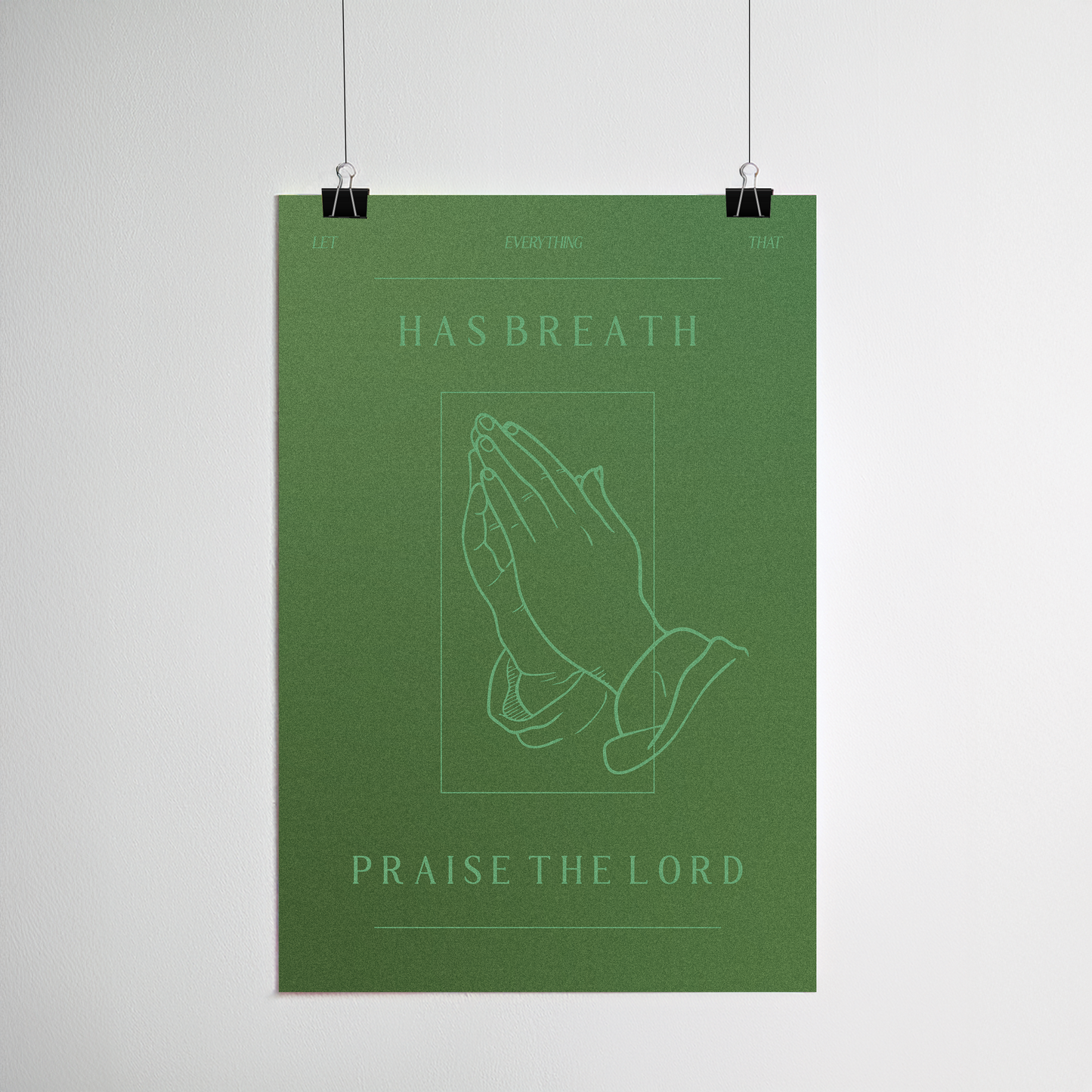 Psalm 150:6 print frame options