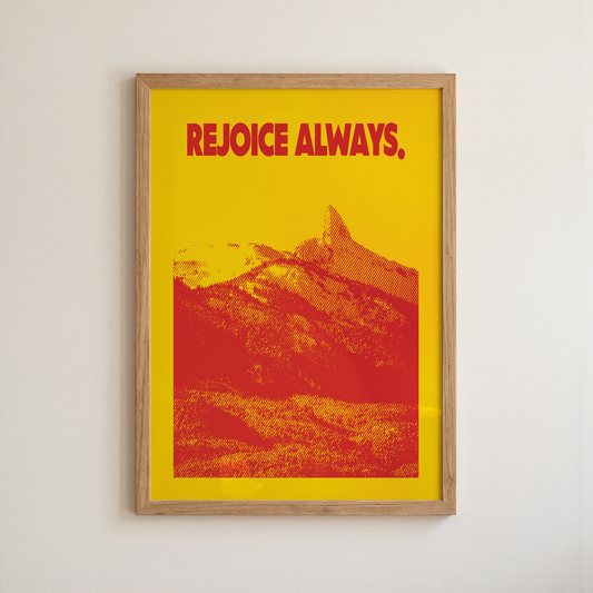 Rejoice Always print