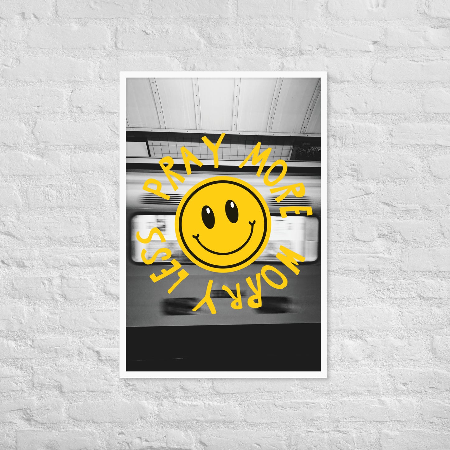 Pray More Worry Less print lifestyle 2