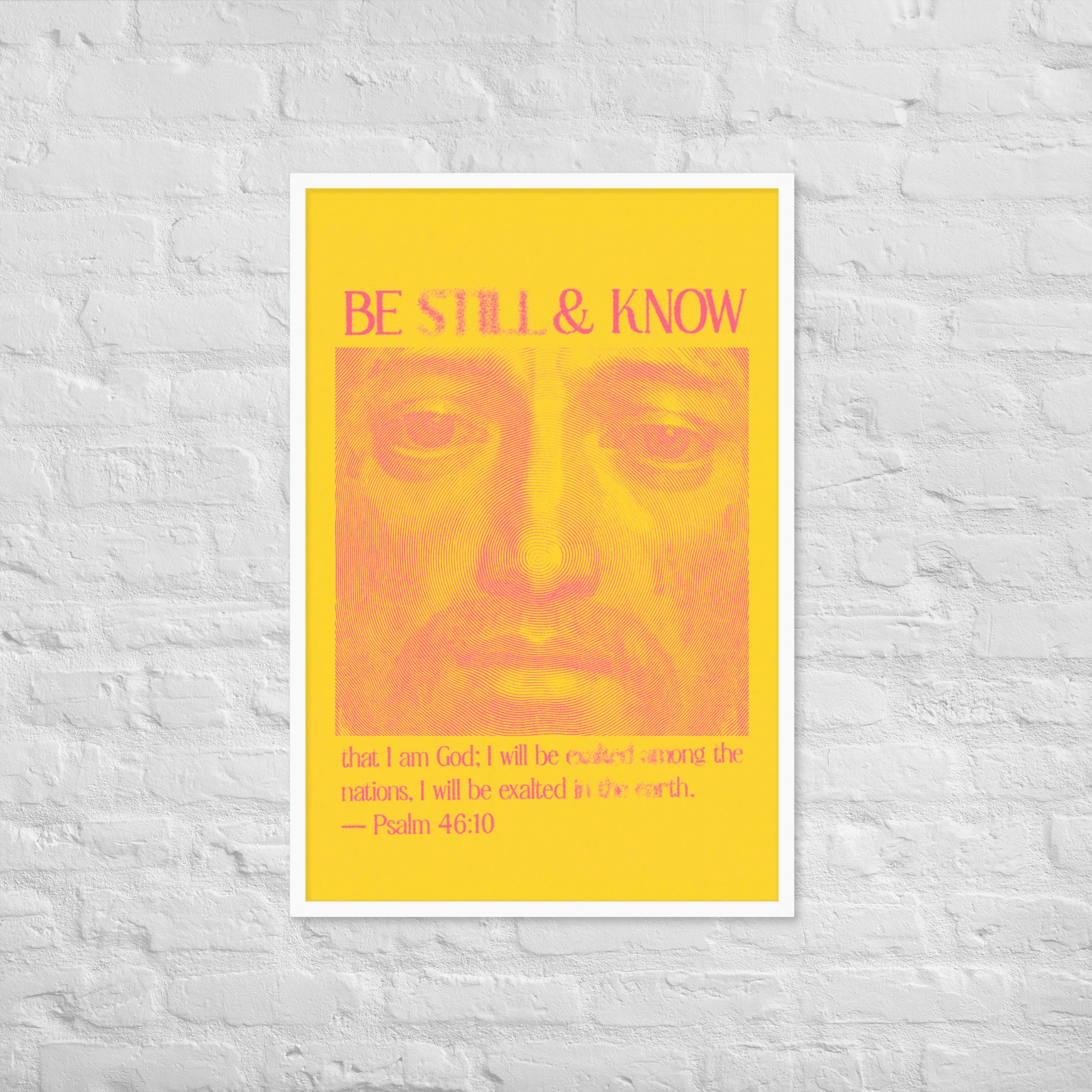 Psalm 46:10 print lifestyle 2