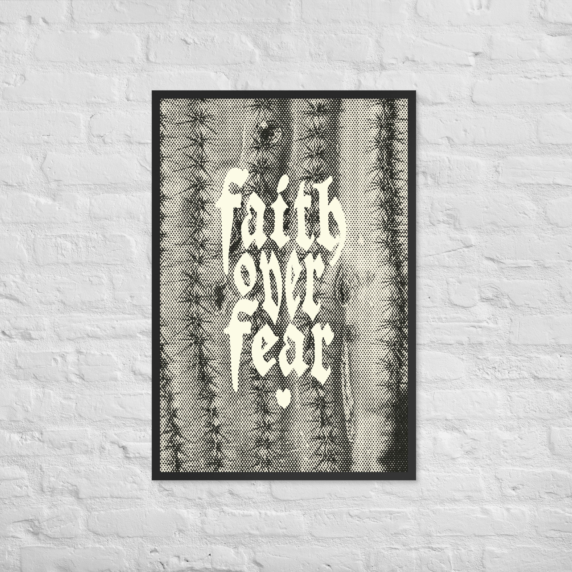 Faith Over Fear print lifestyle 2