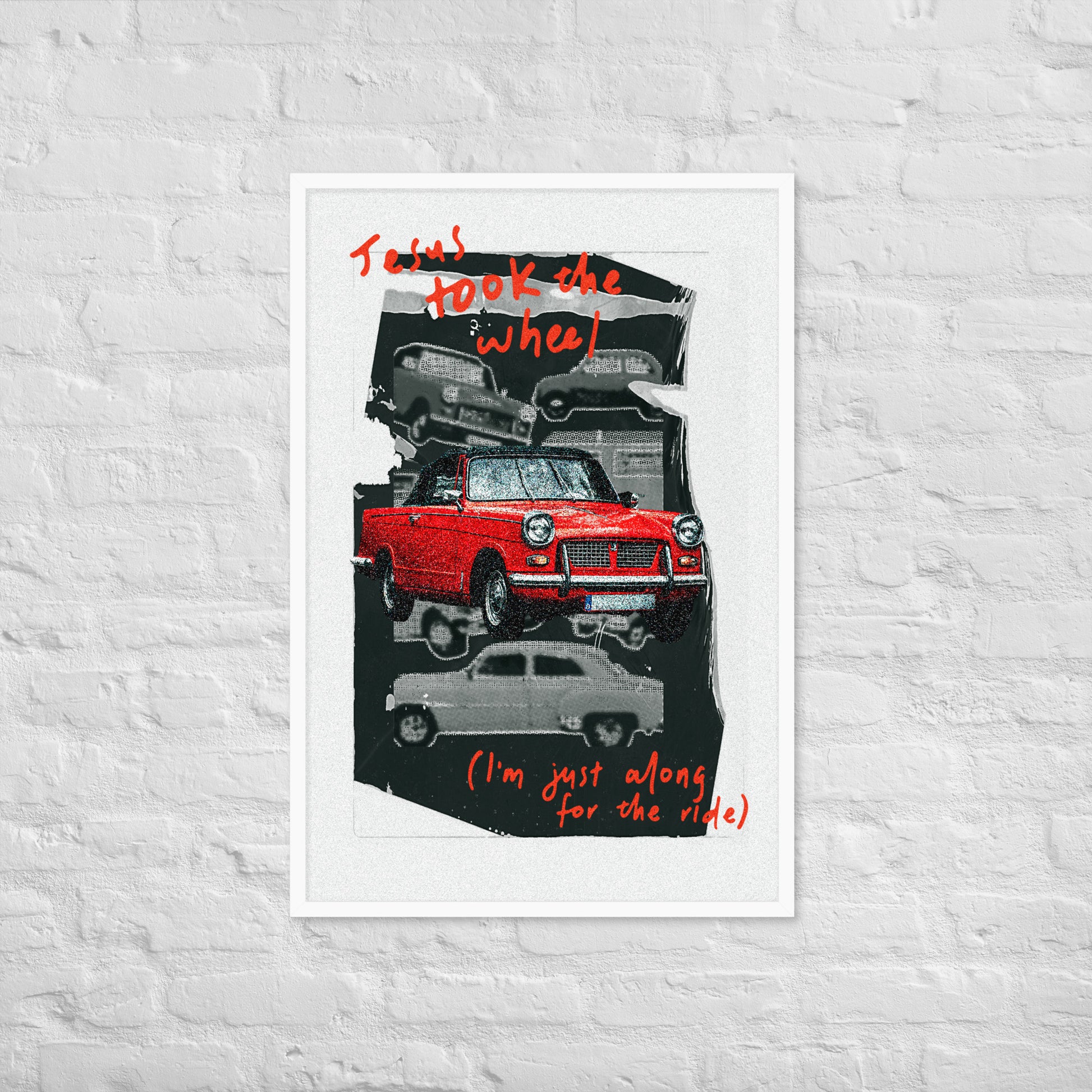 Take the Wheel Jesus print lifestyle 2