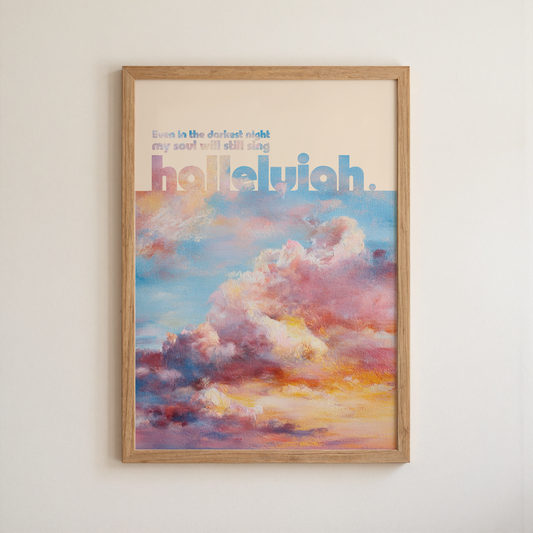 Hallelujah print