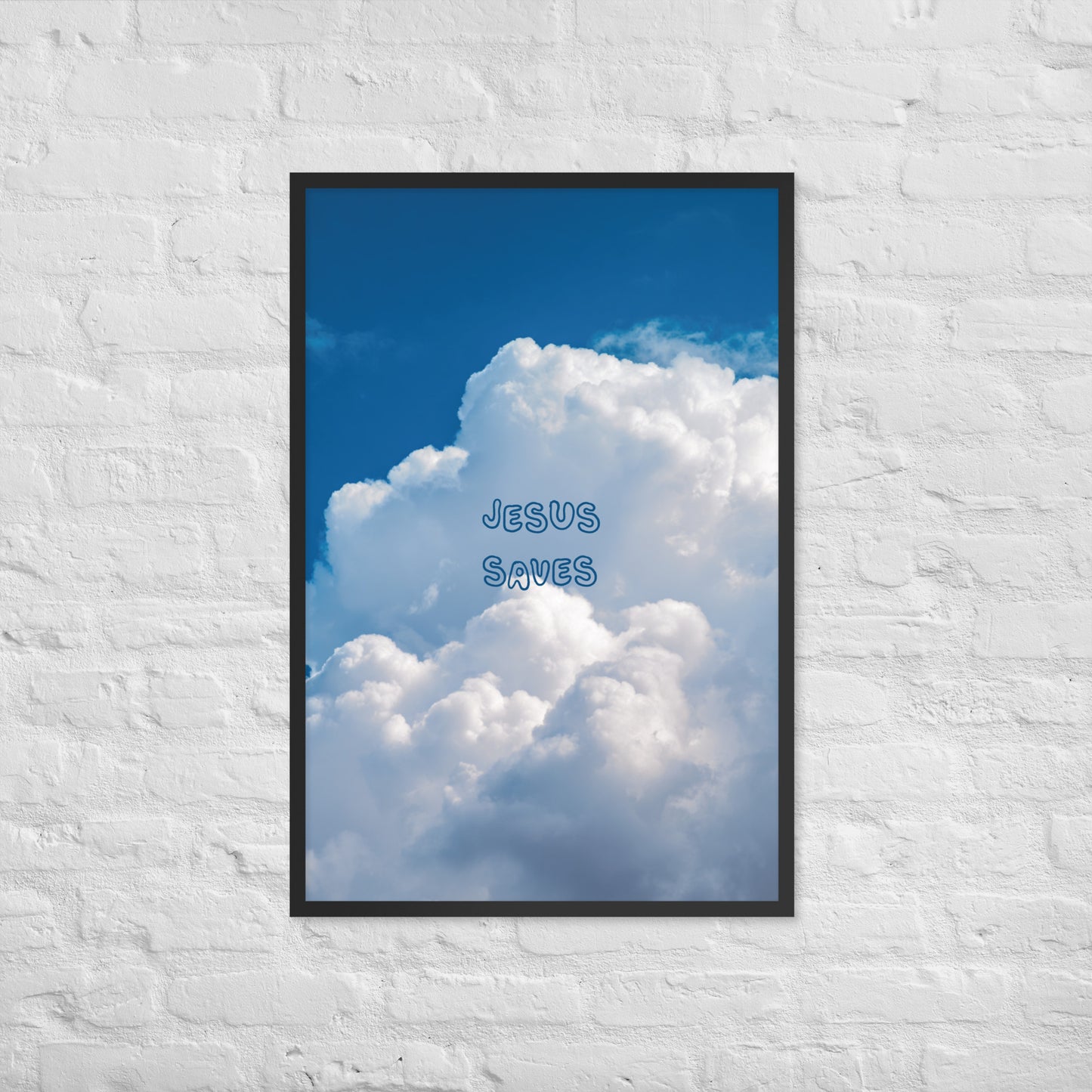 Jesus Saves print lifestyle 2