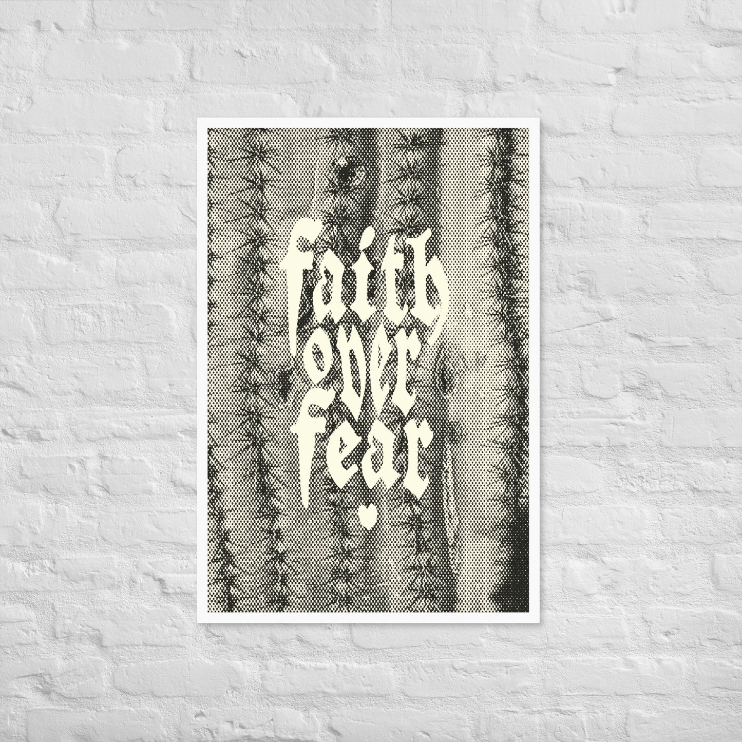 Faith Over Fear print lifestyle 4