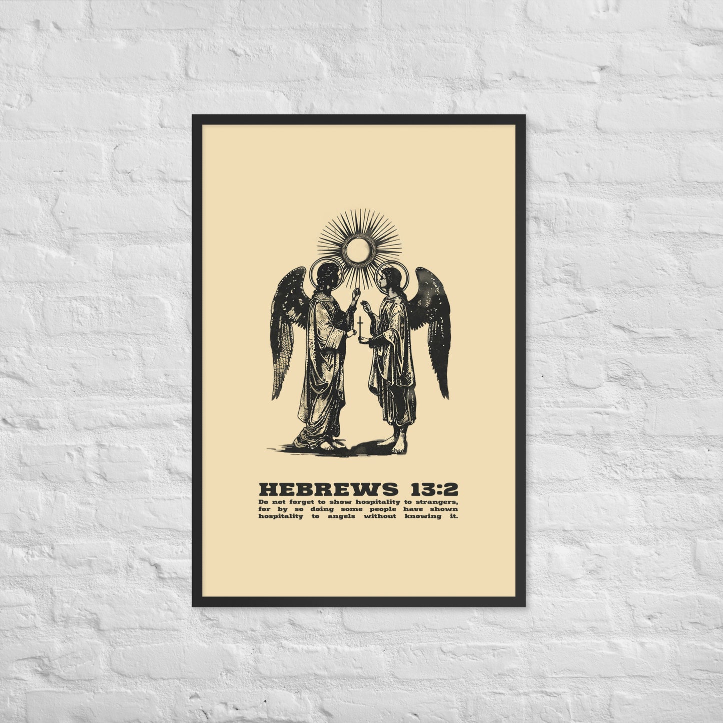 Hebrews 13:2 print lifestyle 2