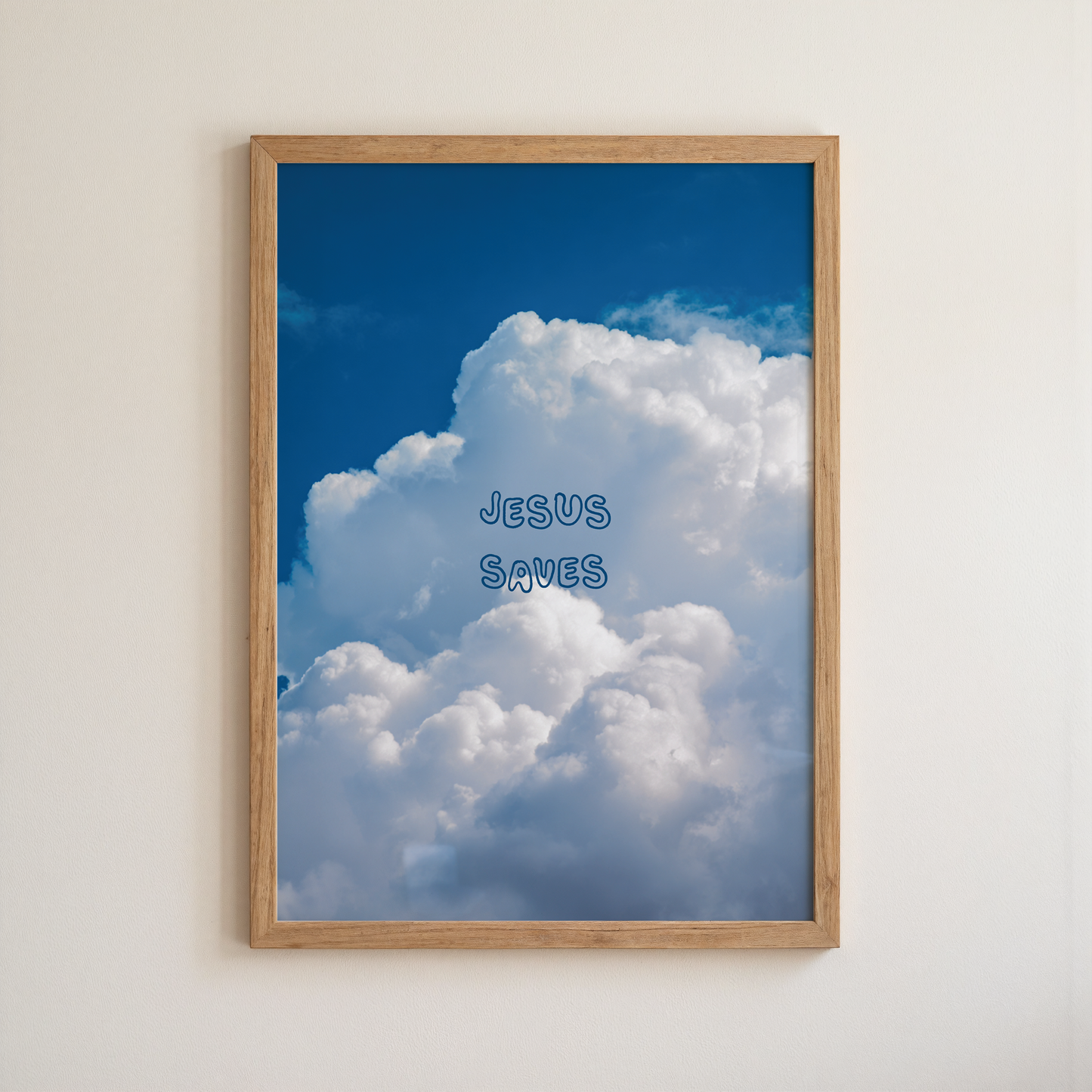 Jesus Saves print