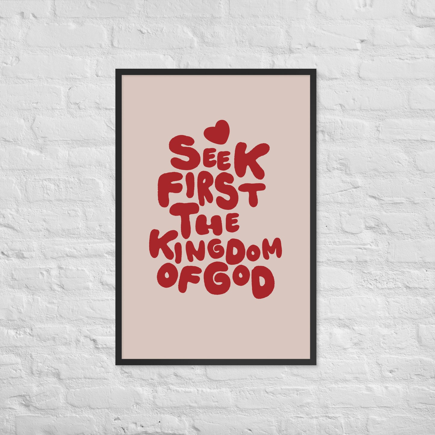 Seek the Kingdom print lifestyle 2