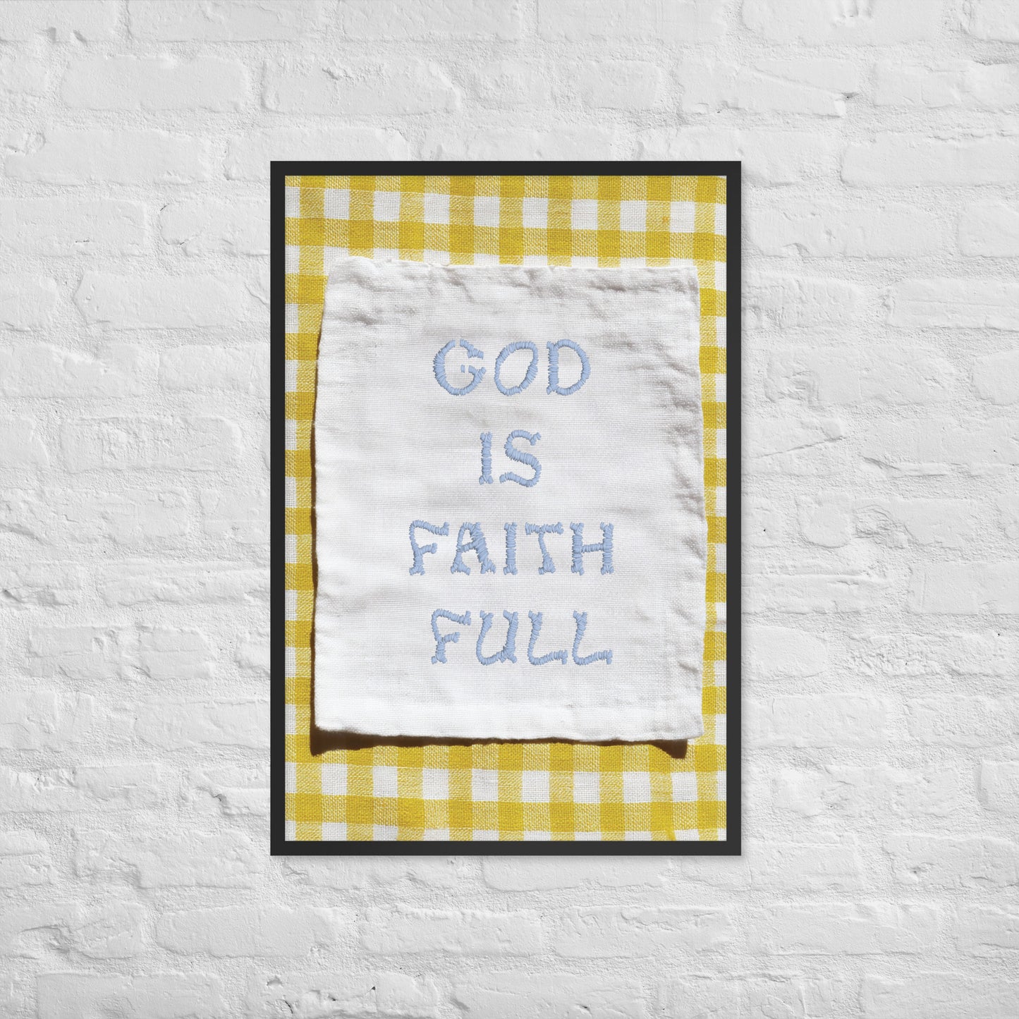 God is Faith Full print lifestyle 2