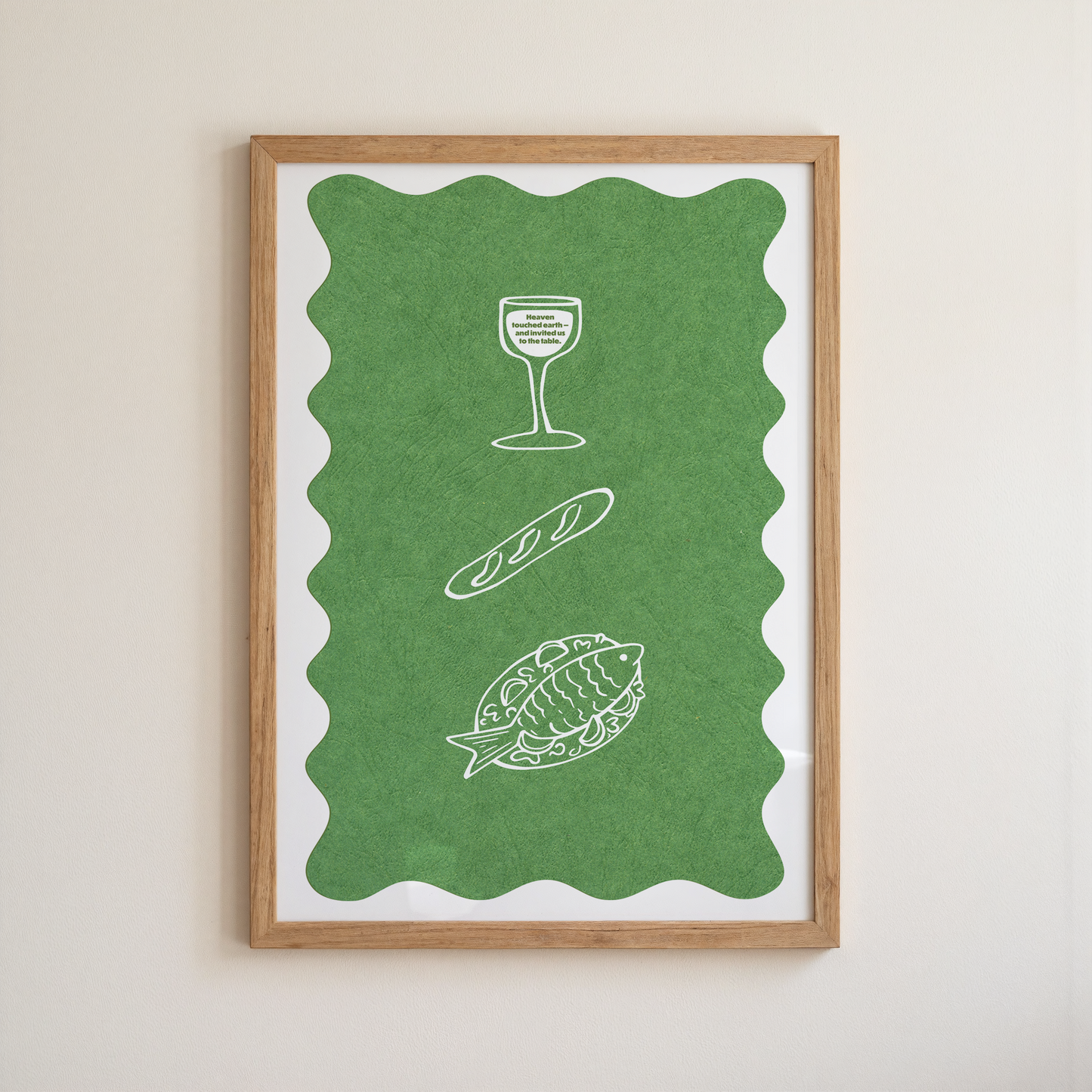 Invited Us to the Table print